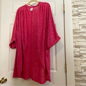 Livi short sleeve open front cardi